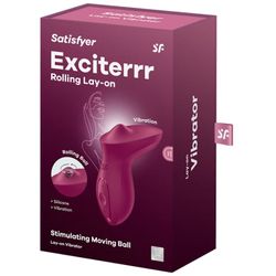 SATISFYER - EXCITERRR VIBRADOR LAY-ON CLÍTORIS FUCSIA
