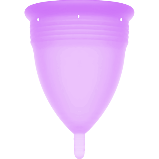 STERCUP - COPA MENSTRUAL FDA SILICONA LILA - TALLA S