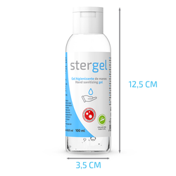 STERGEL - GEL HIDROALCOHÓLICO HIGIENIZANTE DE MANOS ALOE VERA 100ML