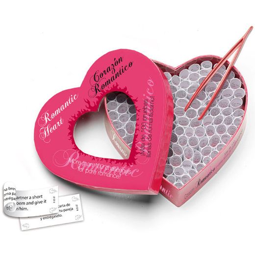 TEASE & PLEASE - JUEGO CORAZÓN ROMÁNTICO