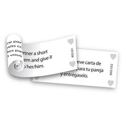 TEASE & PLEASE - JUEGO CORAZÓN ROMÁNTICO