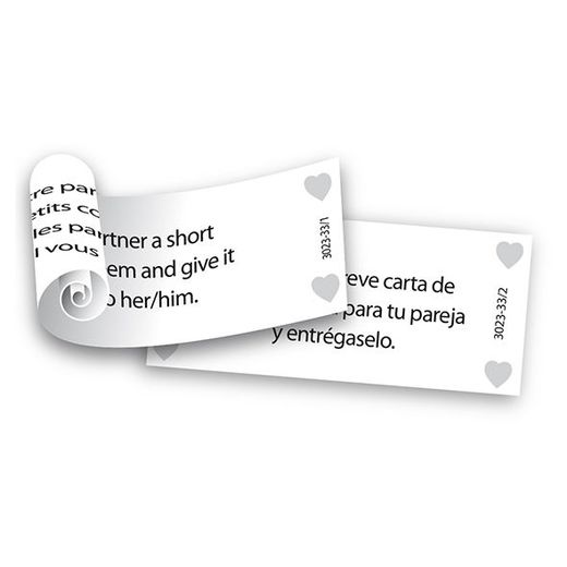 TEASE & PLEASE - JUEGO CORAZÓN ROMÁNTICO