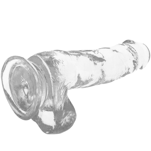 X RAY - CLEAR DILDO REALISTA TRANSPARENTE 18.5 CM -O- 3.8 CM